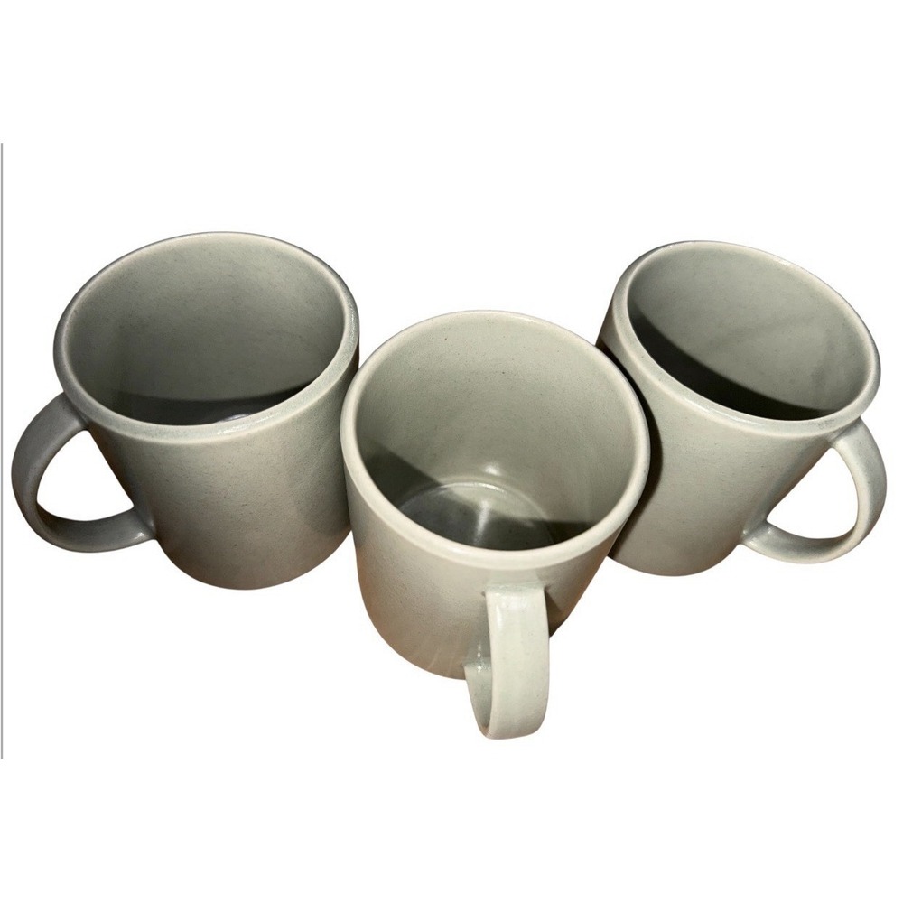Calvin Klein Swid Powell Cargo Sage/ The Khaki Collection" Set of 3 Vintage Mugs